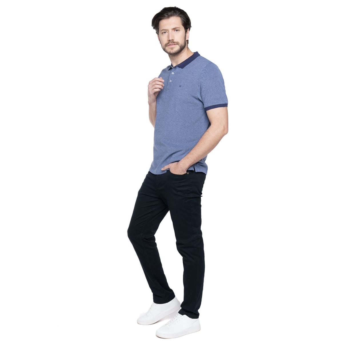 PANTALON HOMBRE 5 BOLSILLOS NEGRO LI080N0094