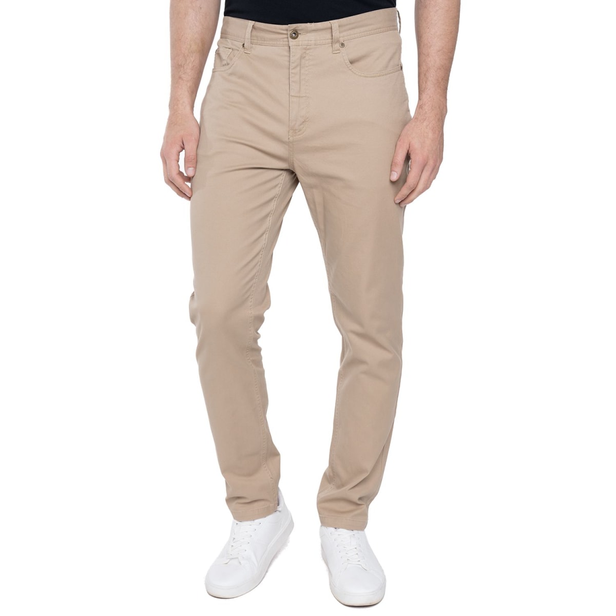 PANTALON HOMBRE 5 BOLSILLOS BEIGE LI080N0351