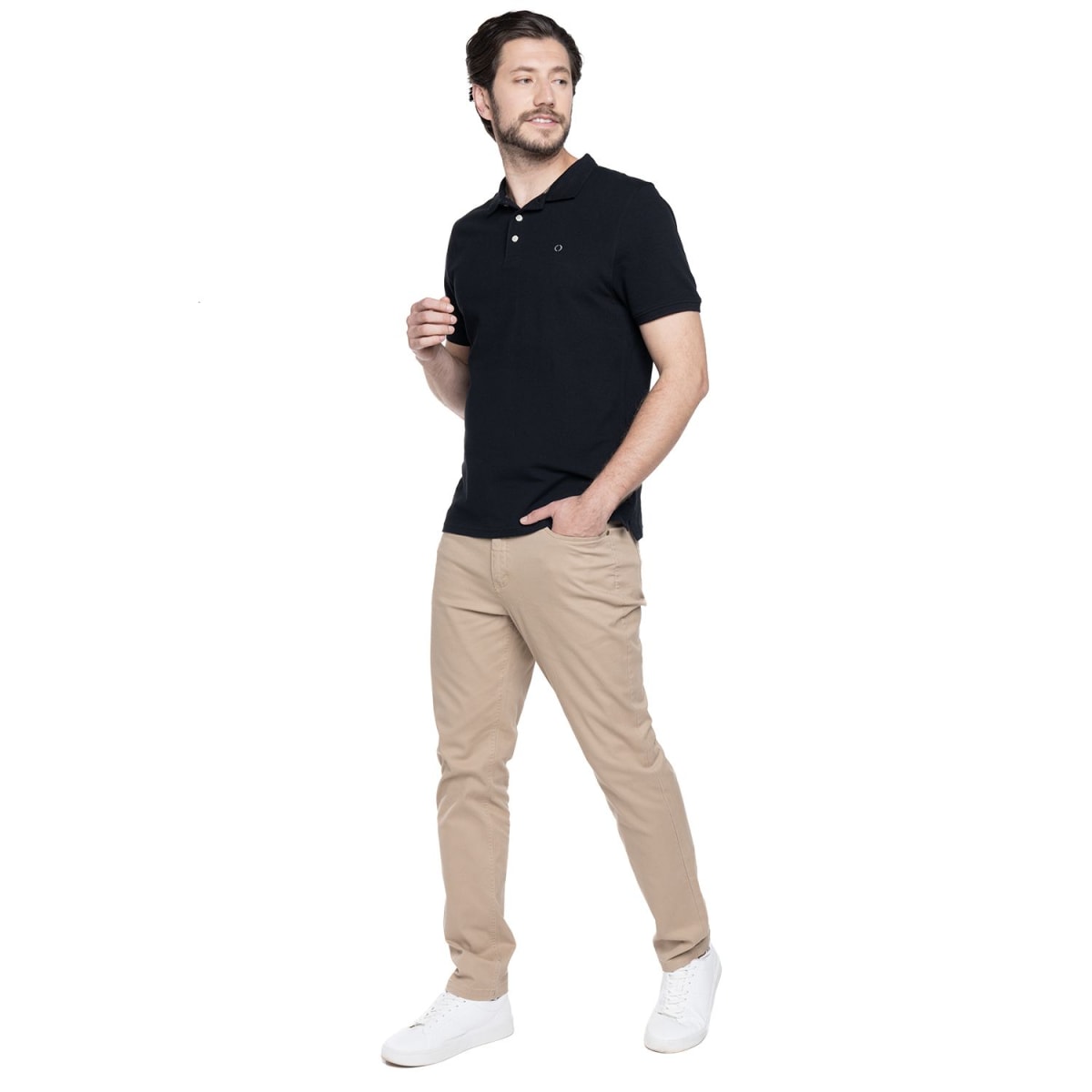 PANTALON HOMBRE 5 BOLSILLOS BEIGE LI080N0354
