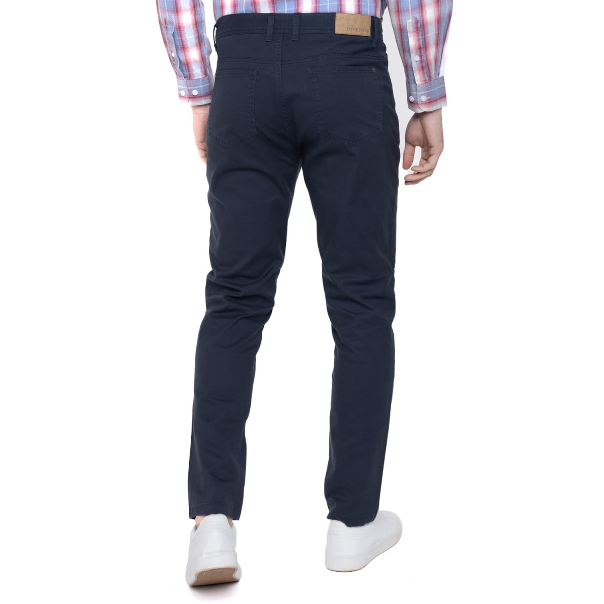 PANTALON HOMBRE 5 BOLSILLOS AZUL MARINO LI080N0792