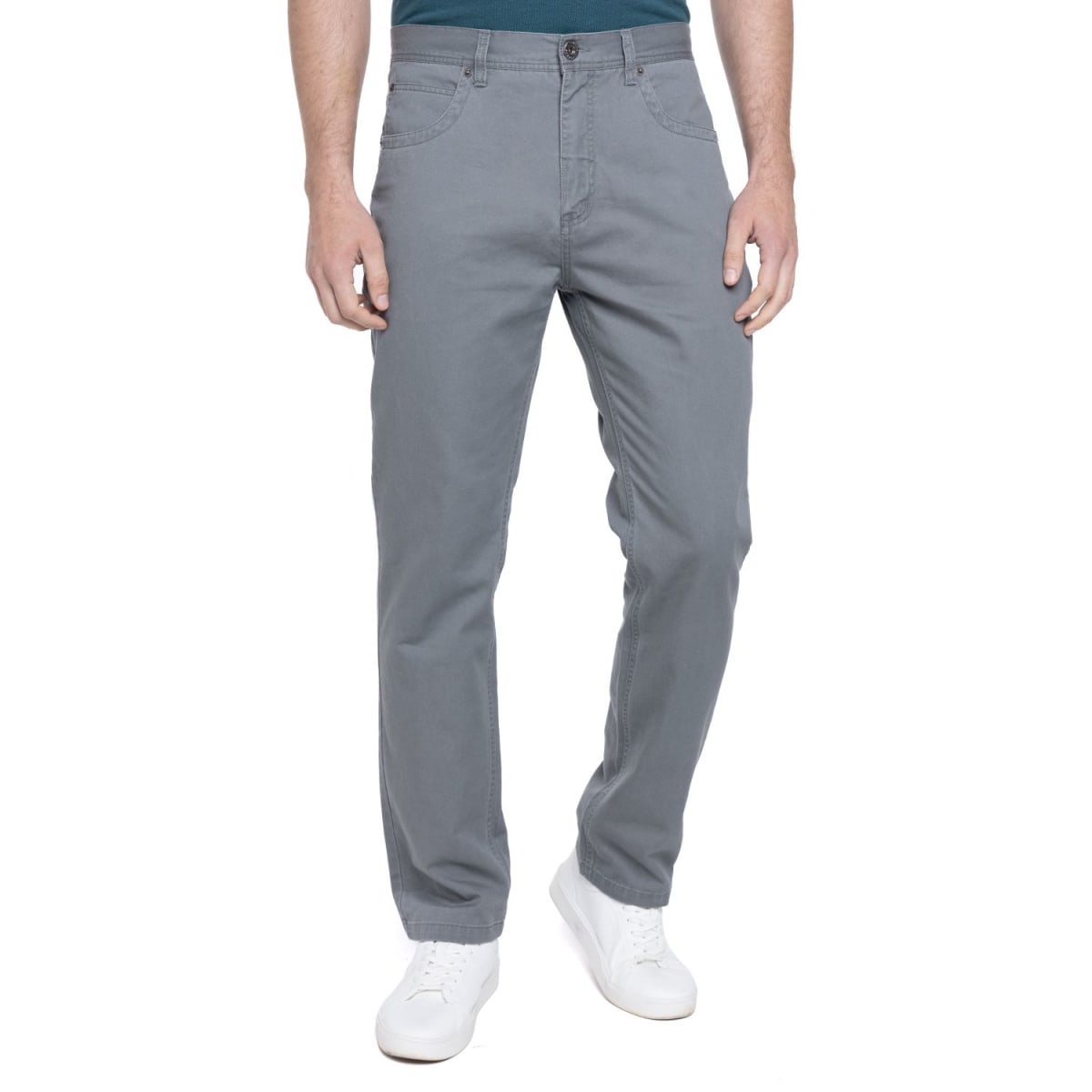 PANTALON 5 BOLSILLOS REGULAR PARA HOMBRE GRIS LI734N0031