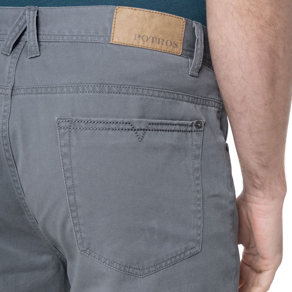 PANTALON 5 BOLSILLOS REGULAR PARA HOMBRE GRIS LI734N0033