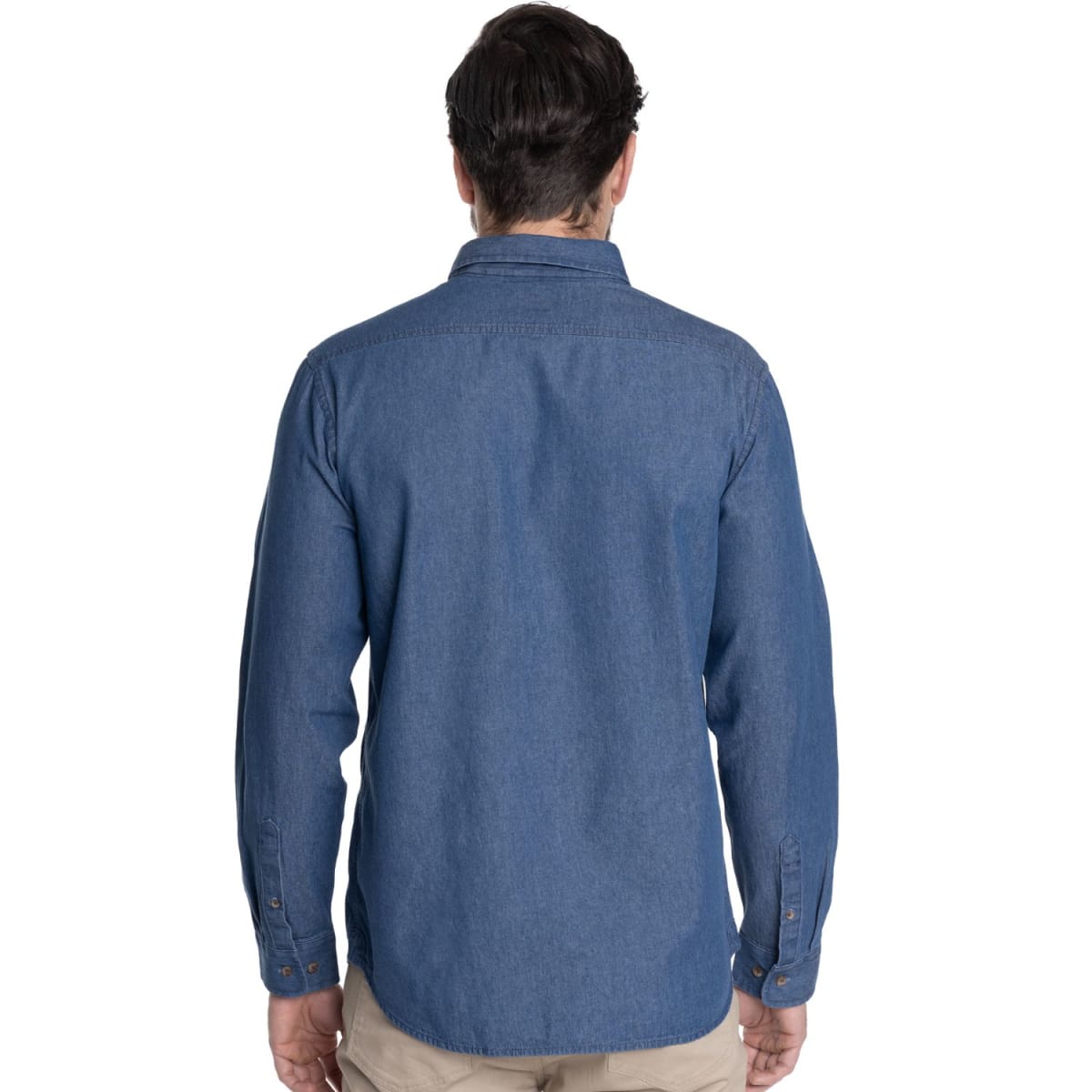 CAMISA DENIM PARA HOMBRE AZUL DENIM V6010N0722