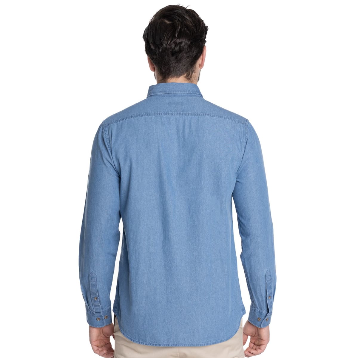 CAMISA DENIM PARA HOMBRE AZUL CLARO DENIM V6010N0892