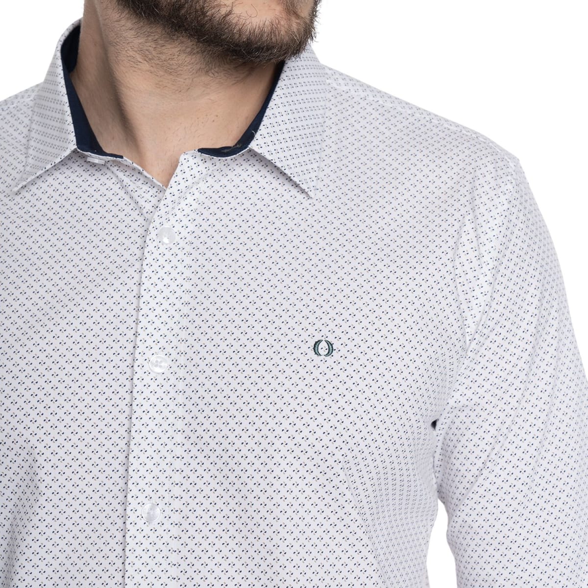 CAMISA ESTAMPADA PARA HOMBRE BEIGE V6062N5353