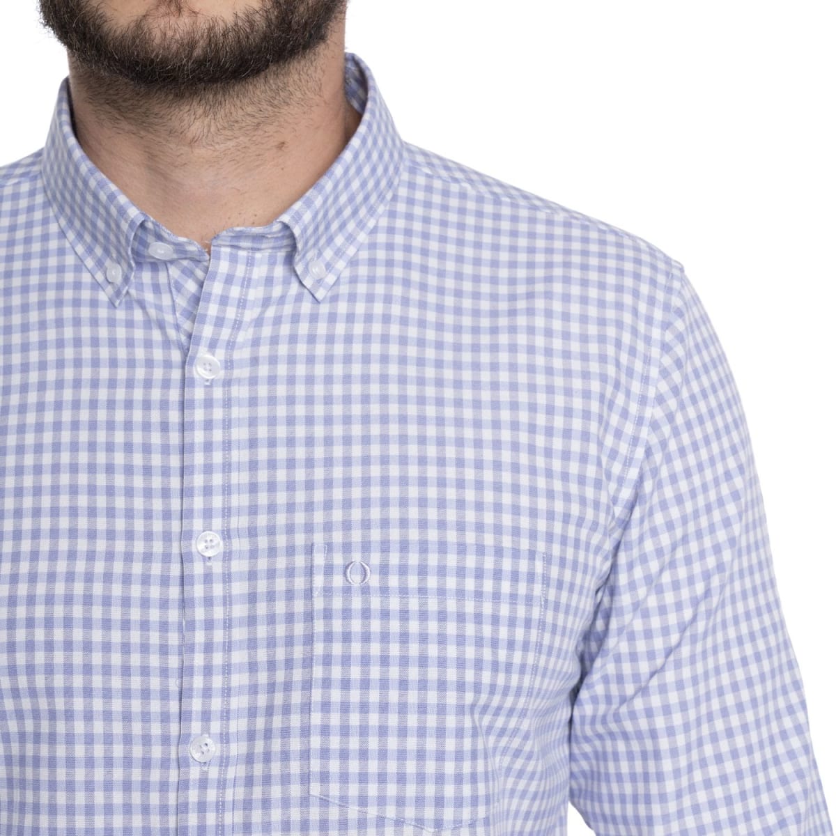 CAMISA A CUADROS PARA HOMBRE LILA V6070N5603