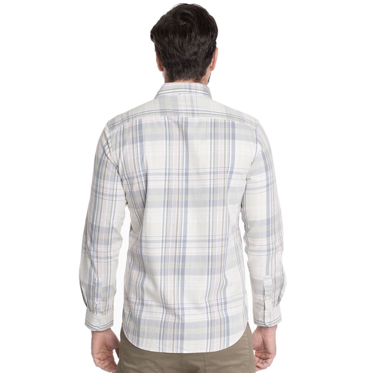 CAMISA ESCOCESA PARA HOMBRE VERDE V6081N5122
