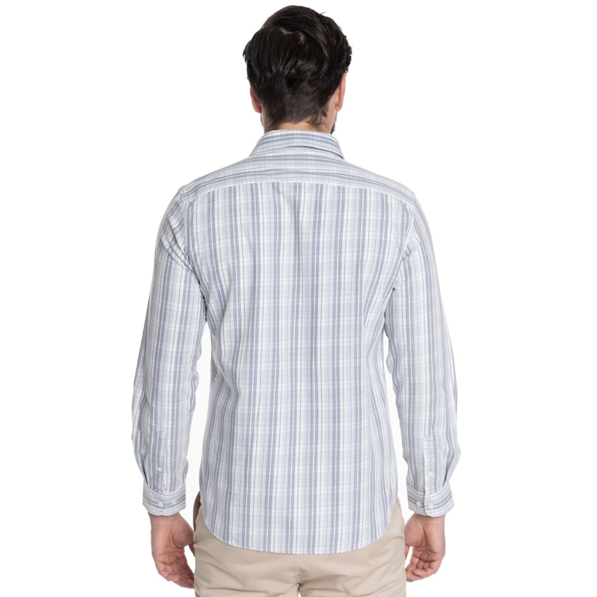 CAMISA ESCOCESA PARA HOMBRE CELESTE V6081N5702