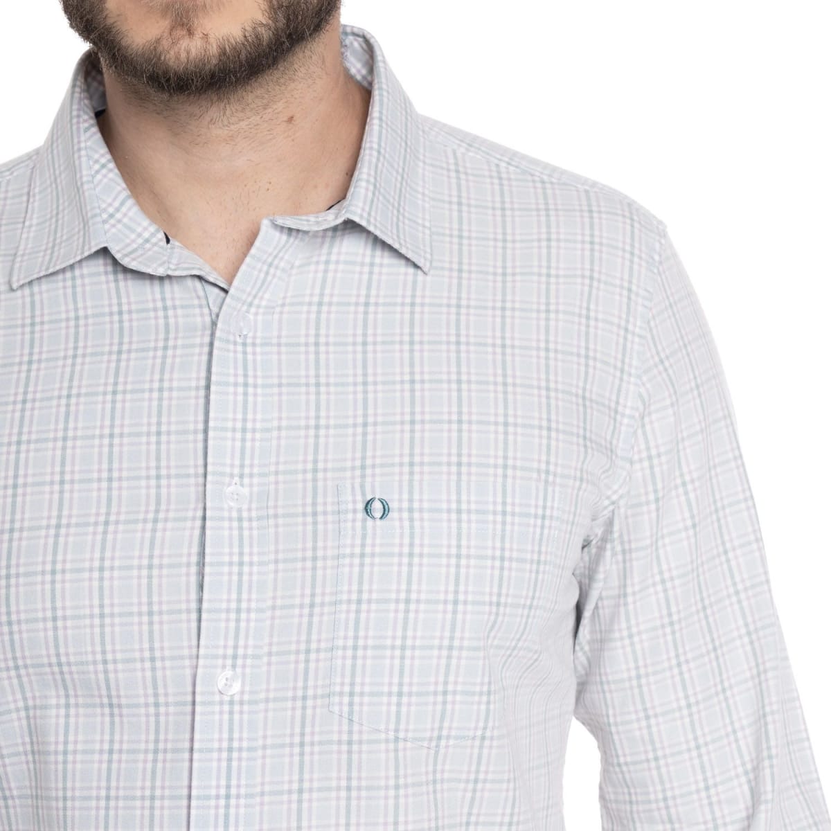 CAMISA ESCOCESA PARA HOMBRE VERDE V6081N5713