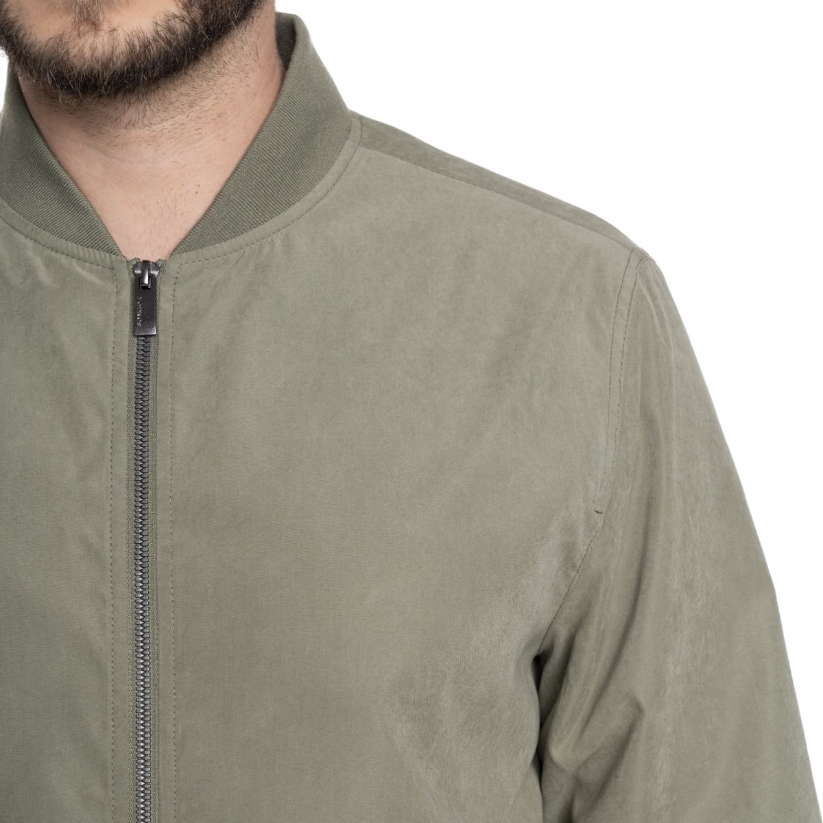 CHAQUETA BOMBER PARA HOMBRE VERDE OLIVO V6020N0963