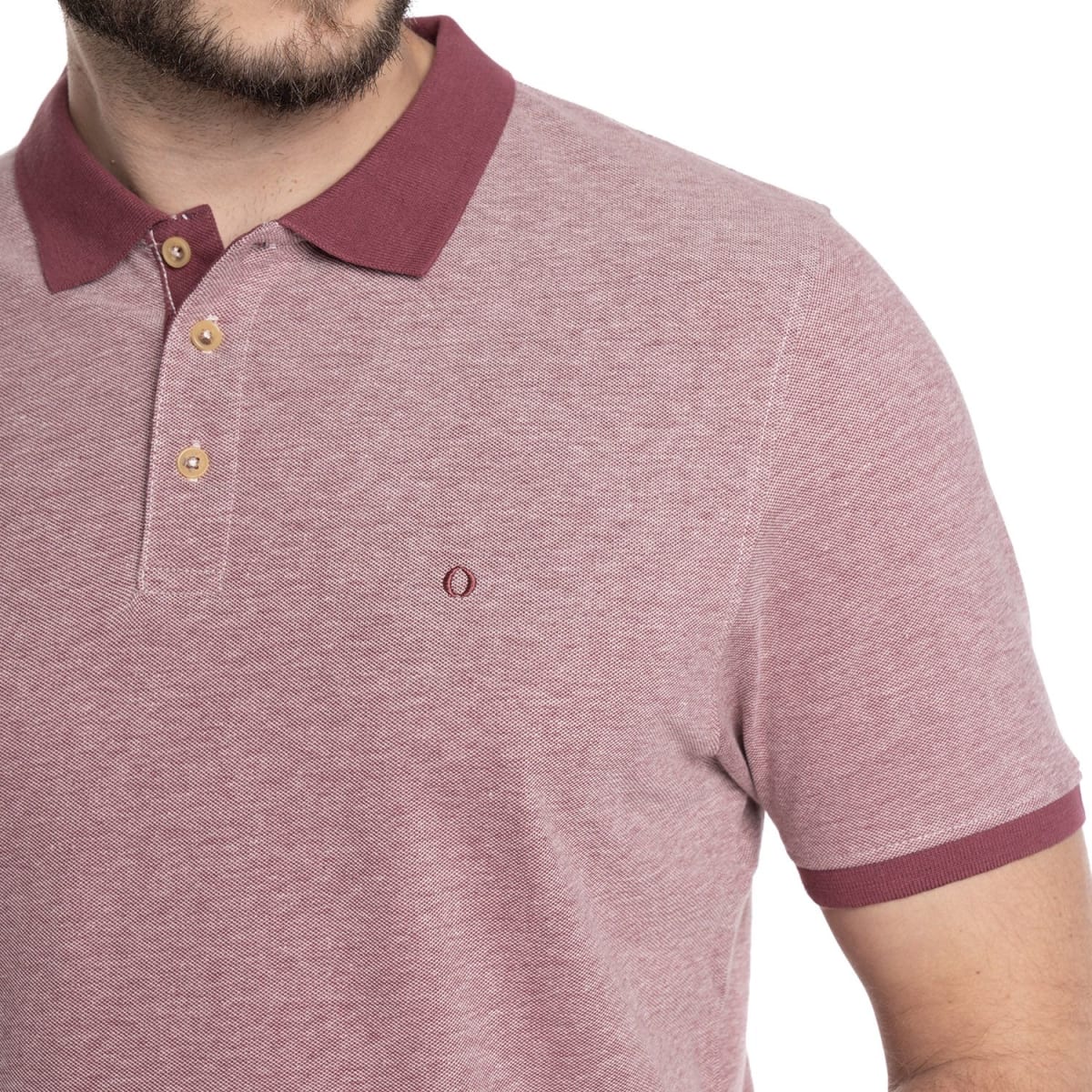 POLERAS MANGA CORTA HOMBRE PIQUE UVA V6100N5593