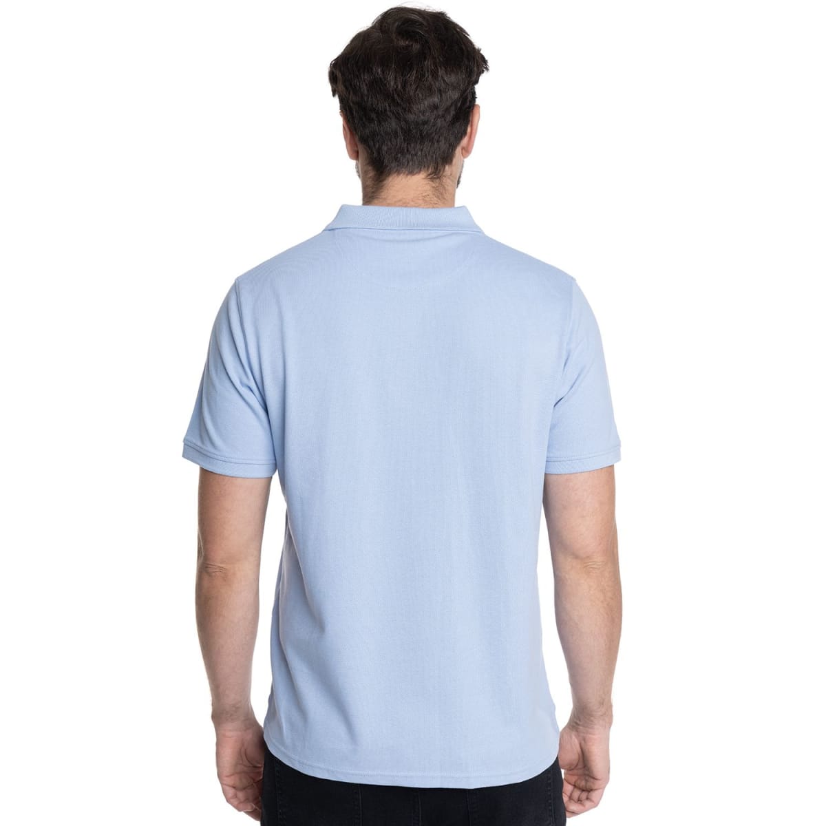POLERAS POLO MANGA CORTA PIQUE HOMBRE CELESTE V6161N0702