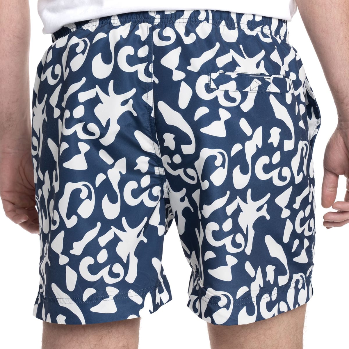 TRAJE DE BAÑO ESTAMPADA HOMBRE AZUL V6011N5772