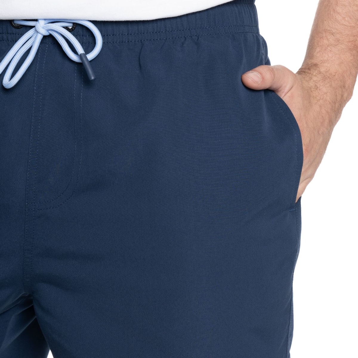 TRAJE DE BAÑO LISO HOMBRE AZUL V6012N0703