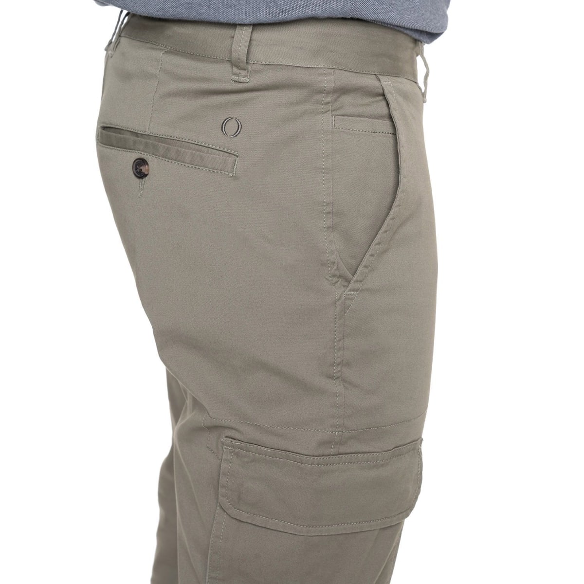 PANTALON HOMBRE CARGO VERDE OLIVA V6400N0963