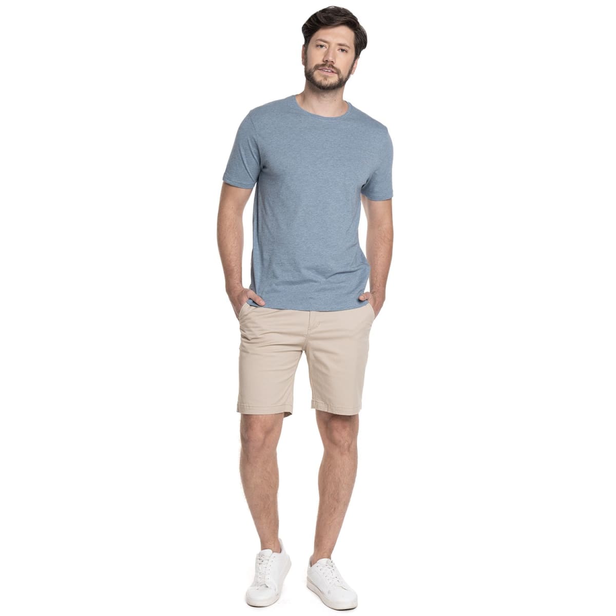 BERMUDAS  GABARDINA HOMBRE BEIGE V6020N0314