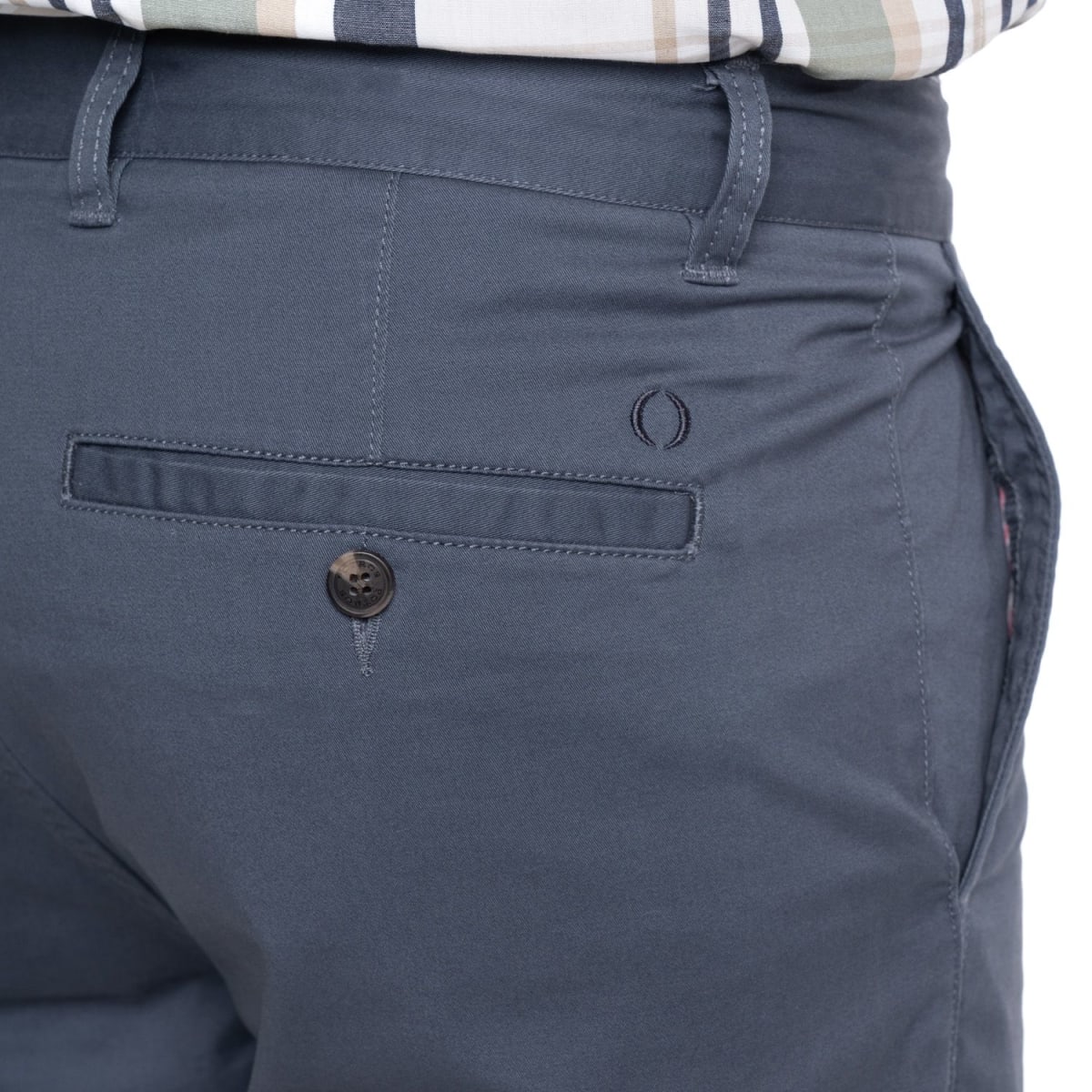 BERMUDAS GABARDINA HOMBRE AZUL PIEDRA V6020N0693