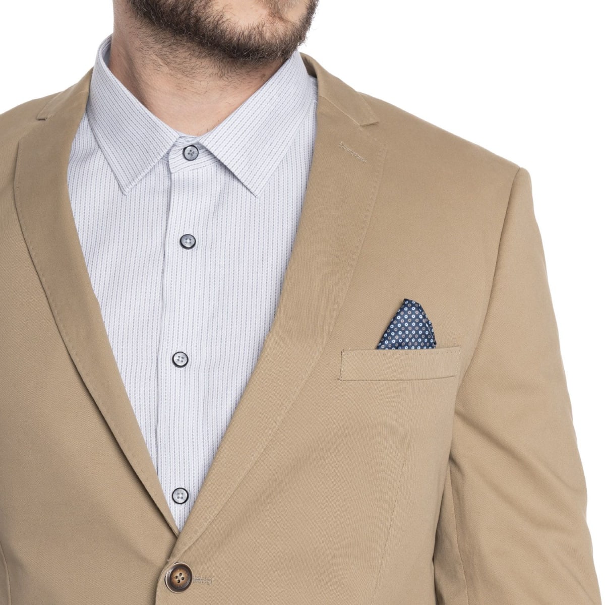 VESTON SEMI FORMAL PARA HOMBRE TOSTADO V6100N0903