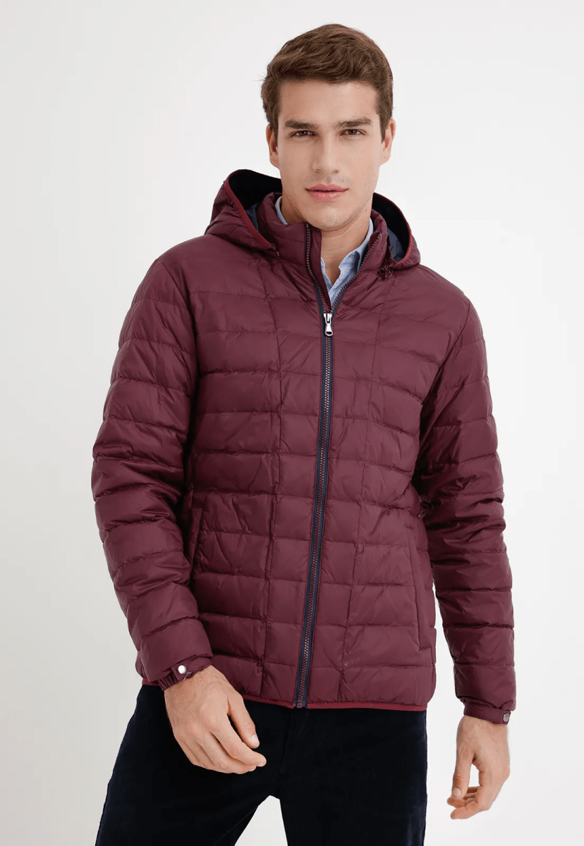 PARKA ACOLCHADA BURDEO DE PLUMA PARA HOMBRE I5000N0561