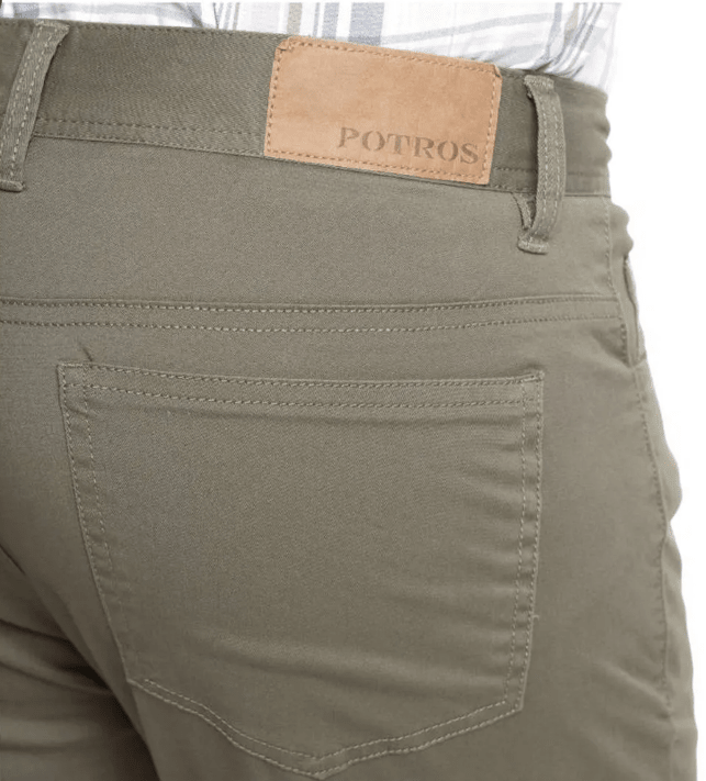 PANTALON 5 BOLSILLOS PARA HOMBRE VERDE LI080M0133