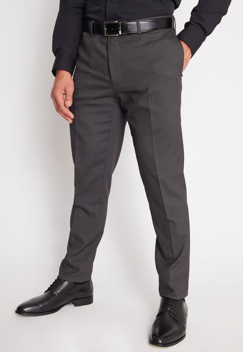 TRAJE EJECUTIVO GRIS TEXTURADO PARA HOMBRE - MODELO V6000N0035