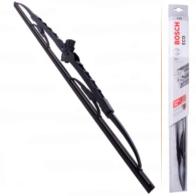 Plumilla Limpiaparabrisa 22 Pulgadas 550 Mm 1 Pieza Eco Estandar Metalica Chevrolet Citroen Ford Great Wall Honda Hyundai Kia Mazda Mitsubishi Nissan Peugeot Renault Samsung Ssangyong Subaru Toyota Volkswagen 1990 - 2020