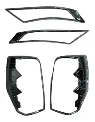Kit Decorativo Exterior Cromo Mitsubishi L200 (2019-2022)