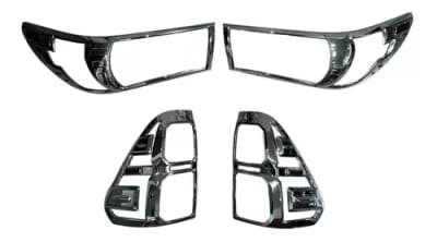 Kit Decorativo Exterior Cromo Toyota Hilux Revo (2016-2020)
