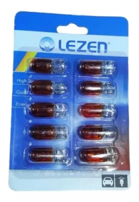 Kit Ampolletas Halogenas T10 Cola De Pescado 12v5w