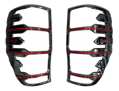 Set Biseles Farol Cromo Ford Ranger (2017-2019)1
