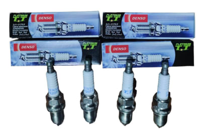 Kit Bujías Platino para Volkswagen Gol G5-G6-G7-G8, Saveiro- Audi A3 1.8-a4 2.0-tt 1.8/skoda Fabia - Rapid 1.2 - Chery Iq 1.1-0.8 / Tiggo 2008 -2013 1600cc -Volkswagen Bora 1.8 - Golf A4 1.8 Gti