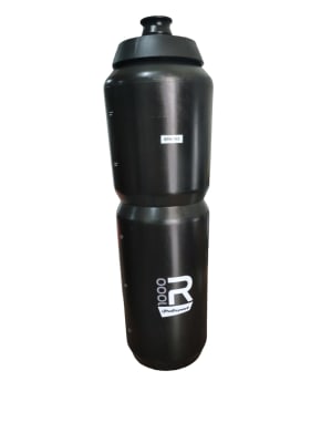 Botella Ciclismo Polisport 1000ml Caramañolas Bpa Free Negra