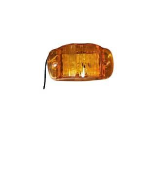Foco Lateral Troca Sellado -luz 180° - 12*24v - Marca Lucidity - luz fija (Ambar ó Rojo)