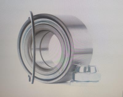 Rodamiento R/Del. 1.6 C/Tuerca  y  Seg. BA-14021