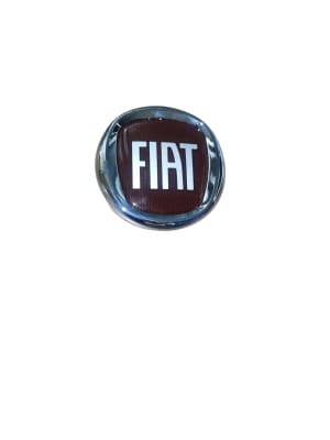Emblema/logo Fiat 9.5 Cm- Metálico Cromado 2 Pins1