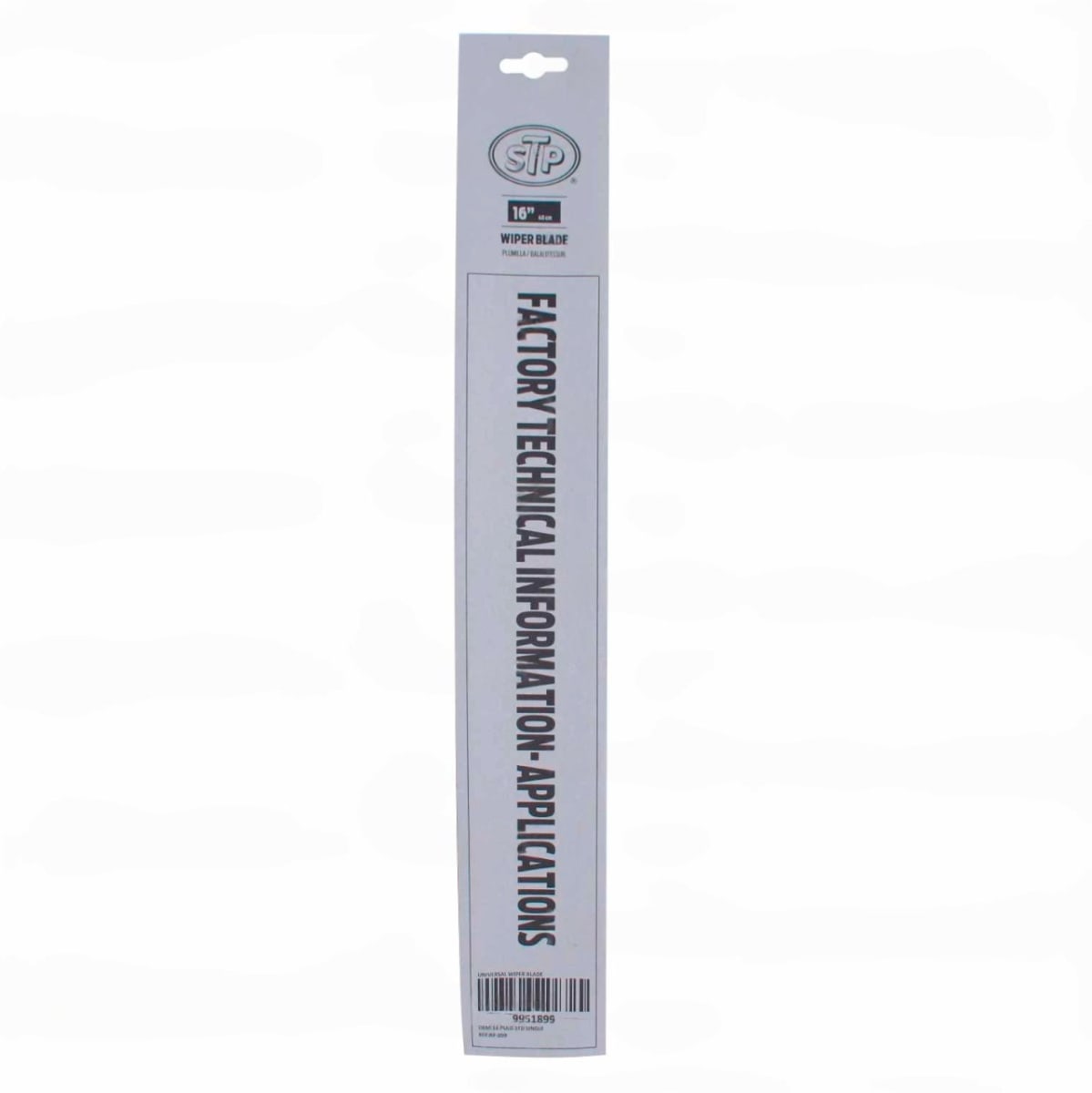 Plumilla Limpiaparabrisa 16 Pulgadas 400 Mm Estandar Metalica Chery Iq Universal 1984 - 20233