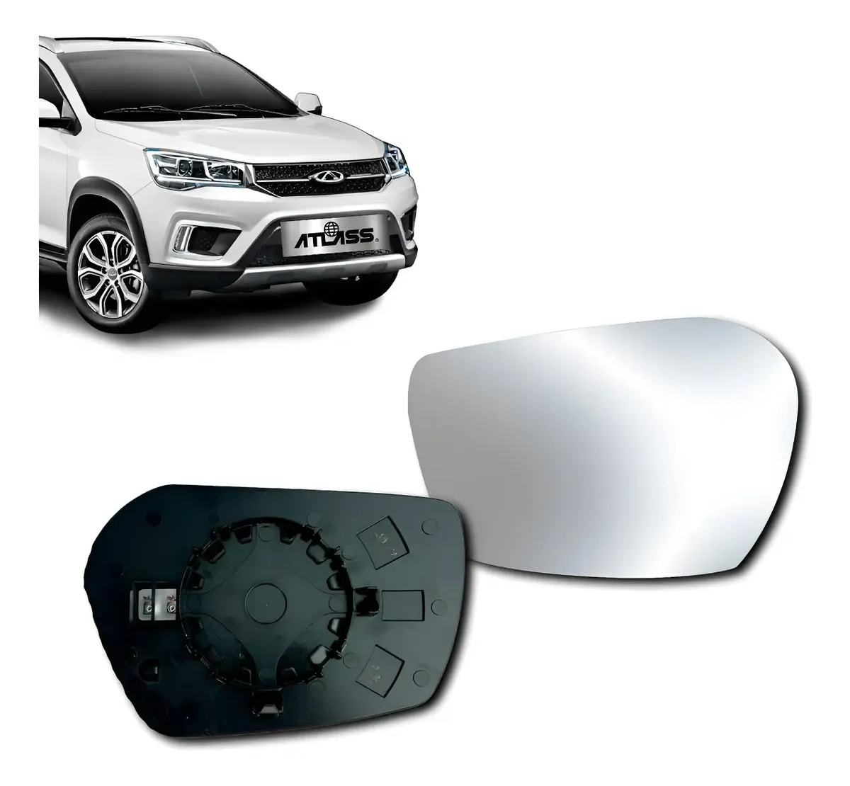 Vidrio Espejo Izquierdo para Chery Tiggo 22