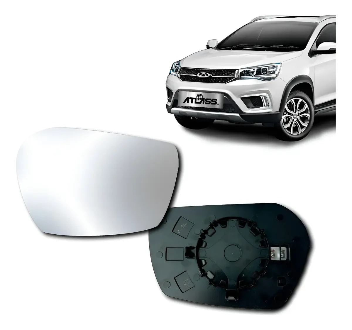 Vidrio Espejo Derecho para Chery Tiggo 22