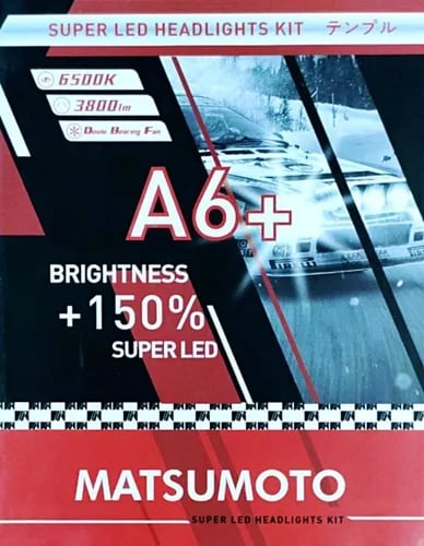      Par Ampolletas Led H1, H3, H4, H8, 880,9005 (360°)2