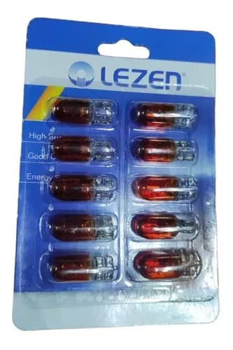 Kit Ampolletas Halogenas T10 Cola De Pescado 12v5w2