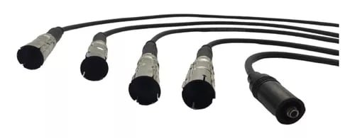 Cables De Bujías Volkswagen Gol G2 - G3 1.6 - 1.8 (juego)3