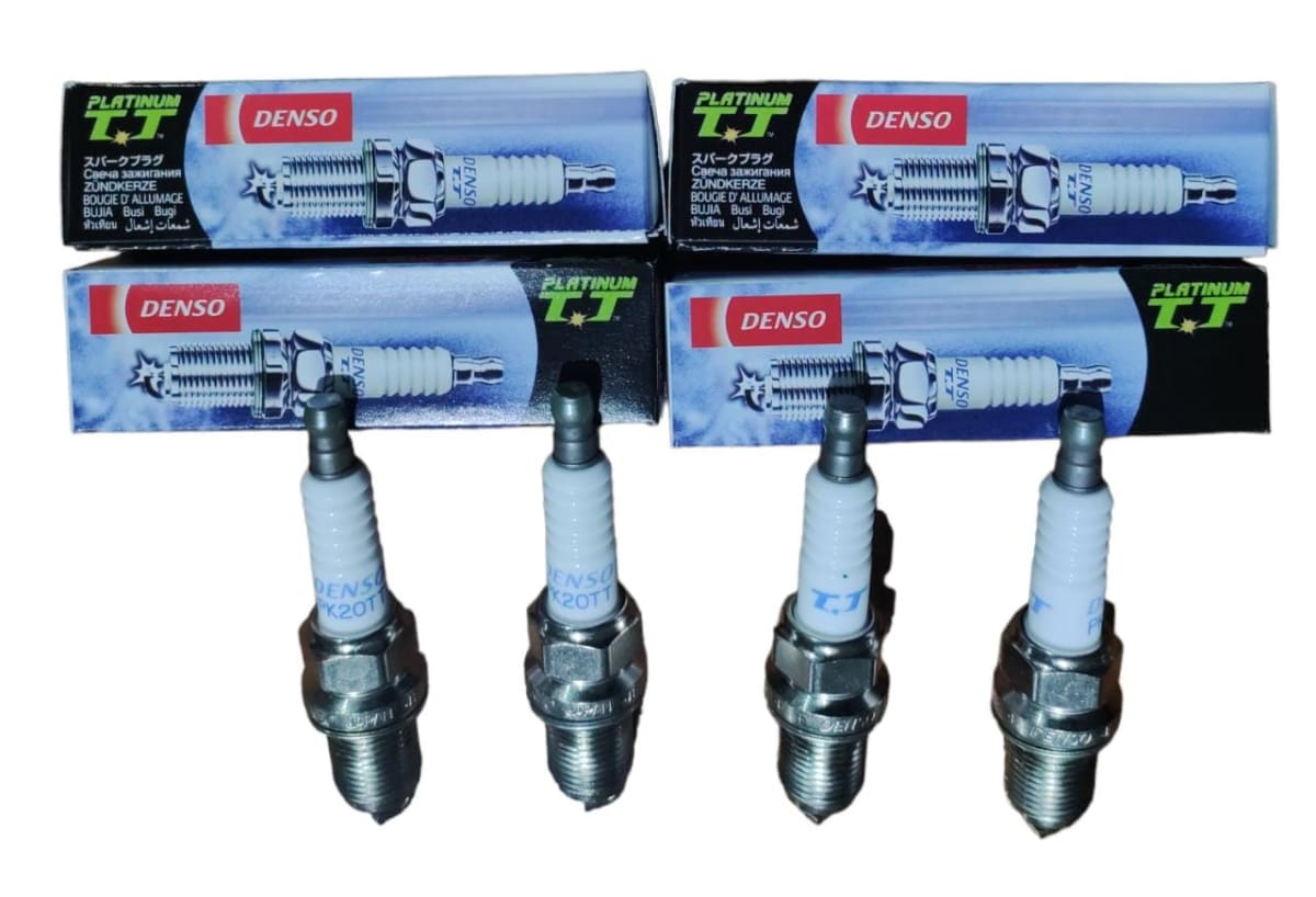 Kit Bujías Platino para Volkswagen Gol G5-G6-G7-G8, Saveiro- Audi A3 1.8-a4 2.0-tt 1.8/skoda Fabia - Rapid 1.2 - Chery Iq 1.1-0.8 / Tiggo 2008 -2013 1600cc -Volkswagen Bora 1.8 - Golf A4 1.8 Gti 0