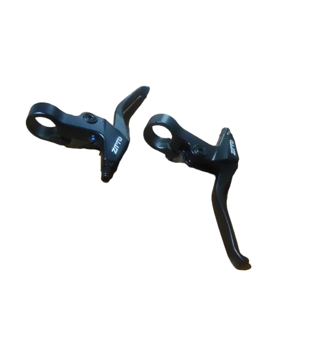 Manillas De Freno Bicicleta Ztto Mtb Aluminio Negra (el Par)4