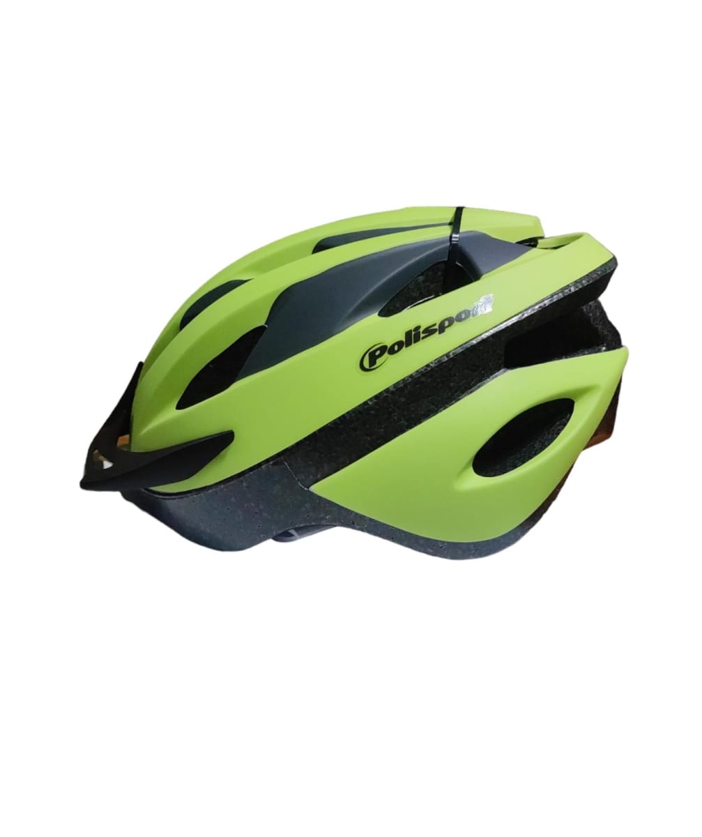 Casco Bicicleta Polisport Sport Ride Talla L (58-62) Limegreen 1