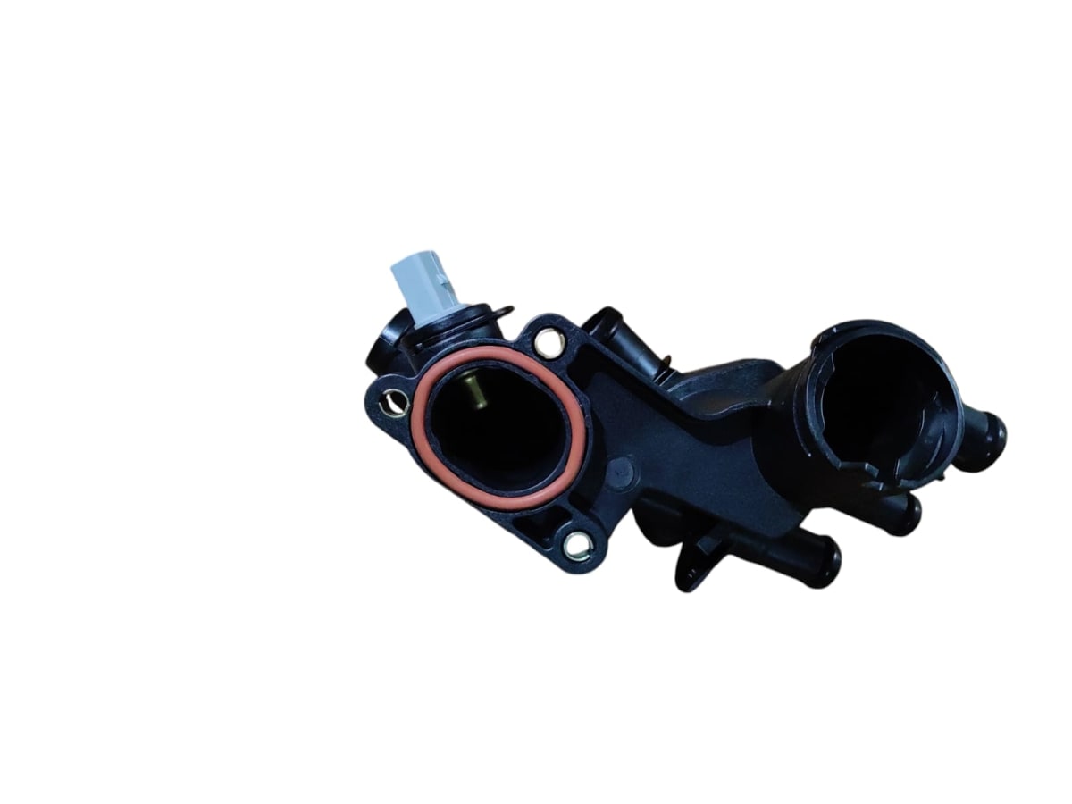 BASE TERMOSTATO COMPLETA SIN TUBO VOLKSWAGEN GOL/SAVEIRO  2009/ON 1.6 CFZA - GOLF A4 BAH2