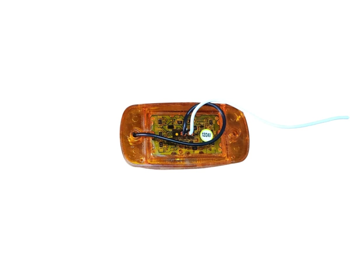Foco Lateral Troca Sellado -luz 180° - 12*24v - Marca Lucidity - luz fija (Ambar ó Rojo)4