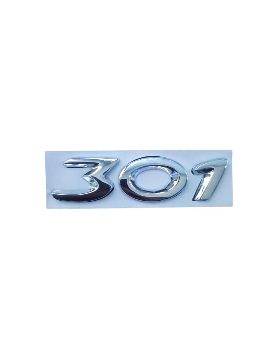 Emblema/Logo 3D Metálico para Peugeot 301 - 10cm 0