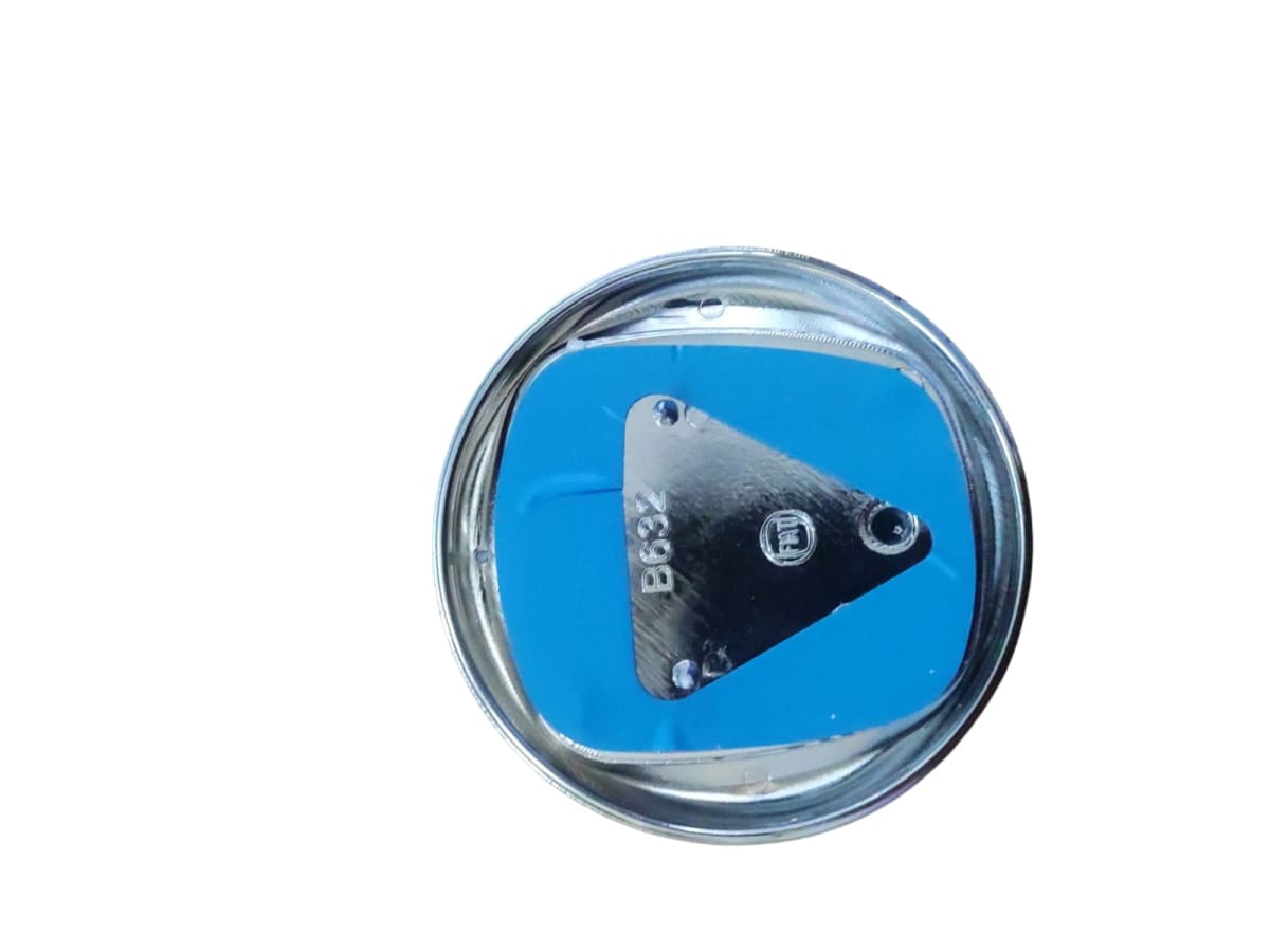 Emblema/logo Fiat 9.5 Cm- Metálico Cromado 2 Pins2