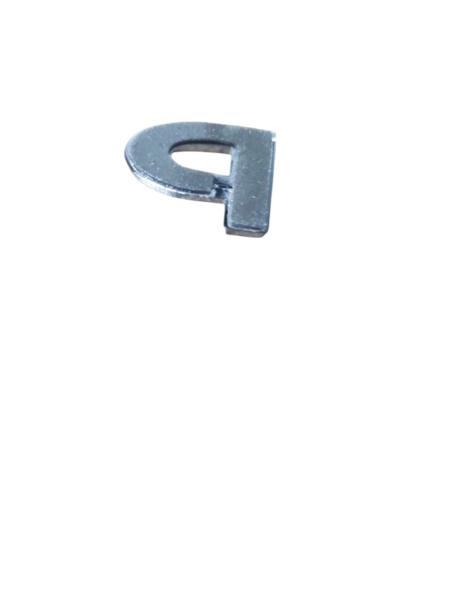 Emblema/Logo Cromado PEUGEOT Plateado – 15,8 x 1,6 cm3