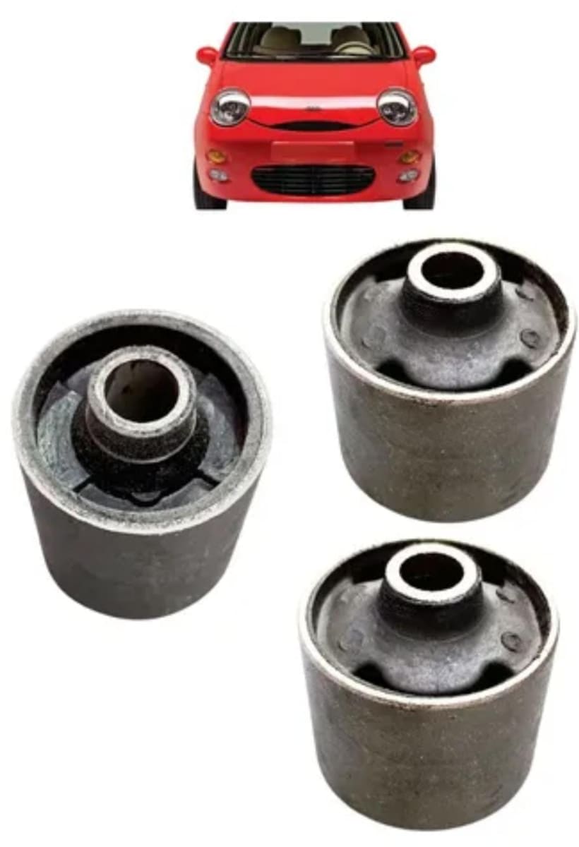 Juego De Bujes Para Barra Suspensión Trasera Chery iq 1.1 - 0.8 0